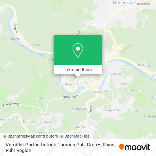 Vergölst Partnerbetrieb Thomas Pahl GmbH map