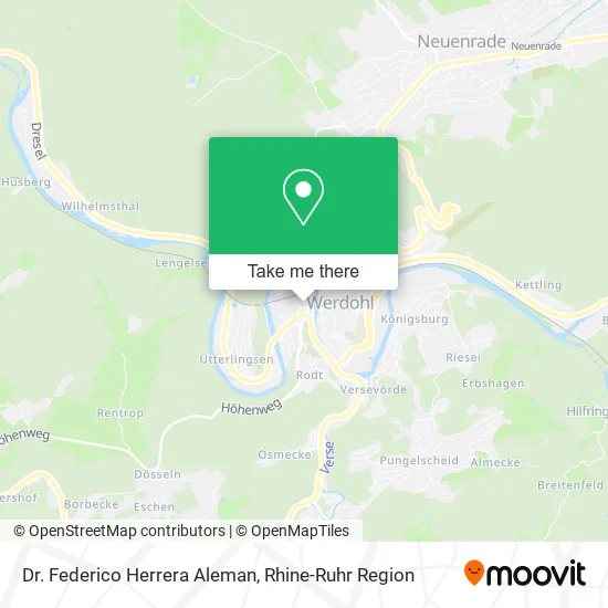 Карта Dr. Federico Herrera Aleman