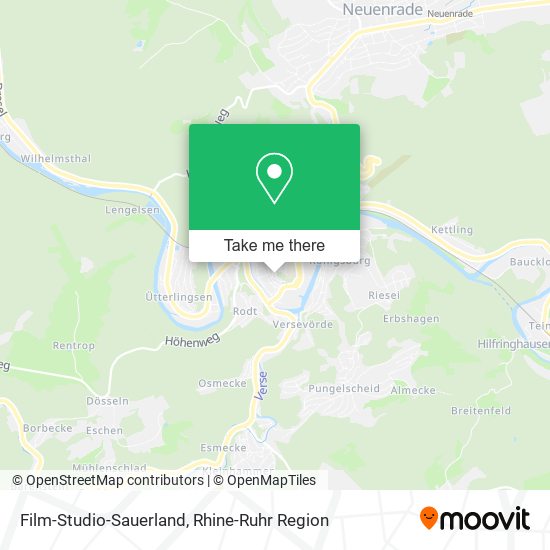 Film-Studio-Sauerland map