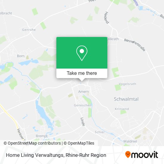 Home Living Verwaltungs map