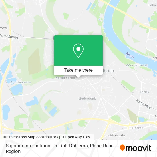 Карта Signium International Dr. Rolf Dahlems