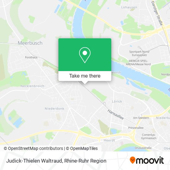 Judick-Thielen Waltraud map
