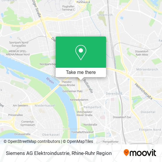 Siemens AG Elektroindustrie map