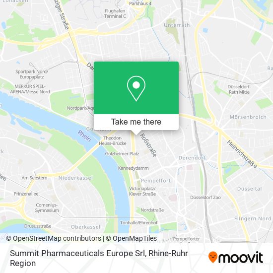 Summit Pharmaceuticals Europe Srl map