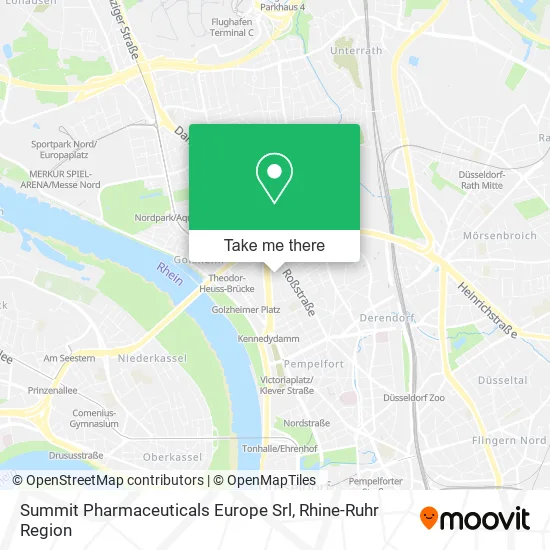 Карта Summit Pharmaceuticals Europe Srl