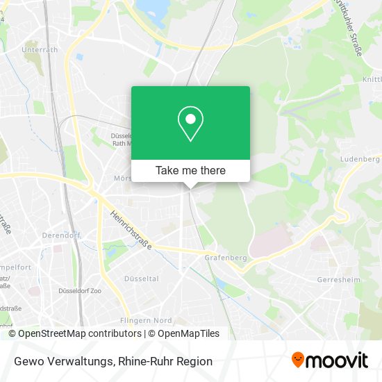 Gewo Verwaltungs map