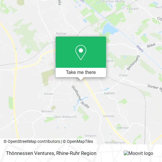 Карта Thönnessen Ventures