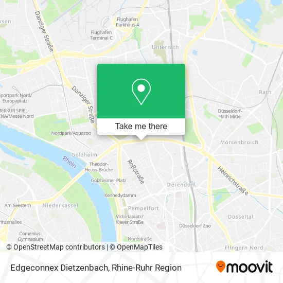 Карта Edgeconnex Dietzenbach