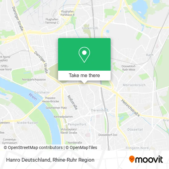 Карта Hanro Deutschland