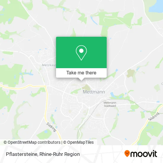 Карта Pflastersteine