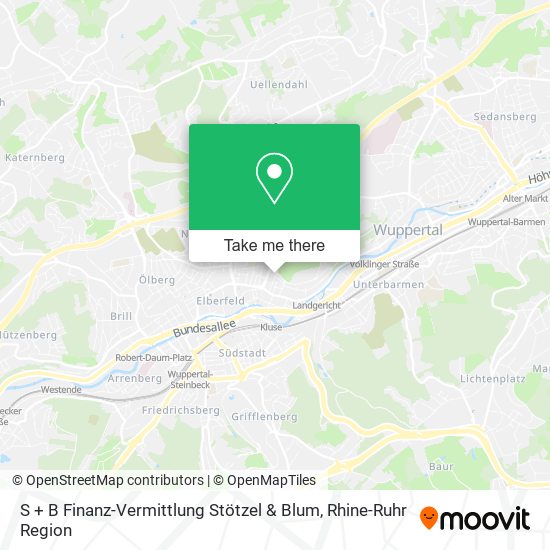 S + B Finanz-Vermittlung Stötzel & Blum map