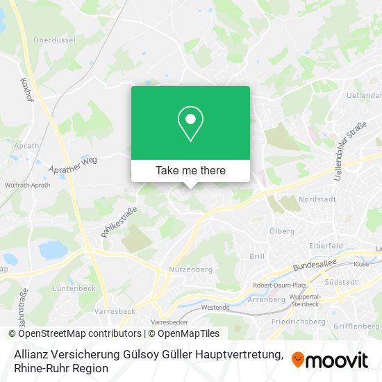 Allianz Versicherung Gülsoy Güller Hauptvertretung map