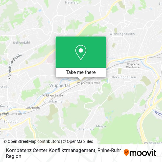 Kompetenz Center Konfliktmanagement map