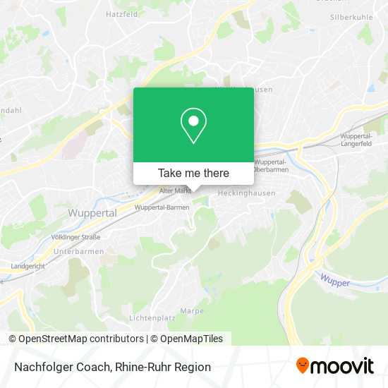 Nachfolger Coach map