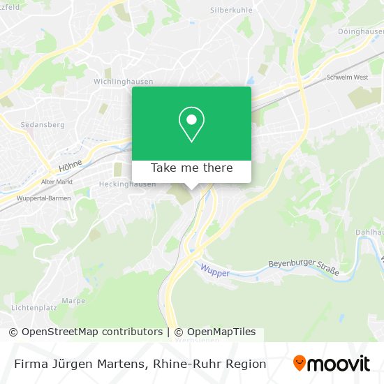 Firma Jürgen Martens map