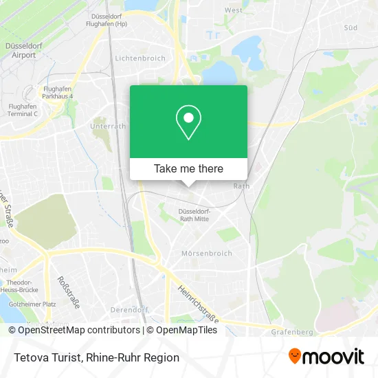 Карта Tetova Turist