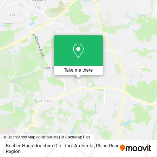 Карта Bucher Hans-Joachim Dipl.-Ing. Architekt