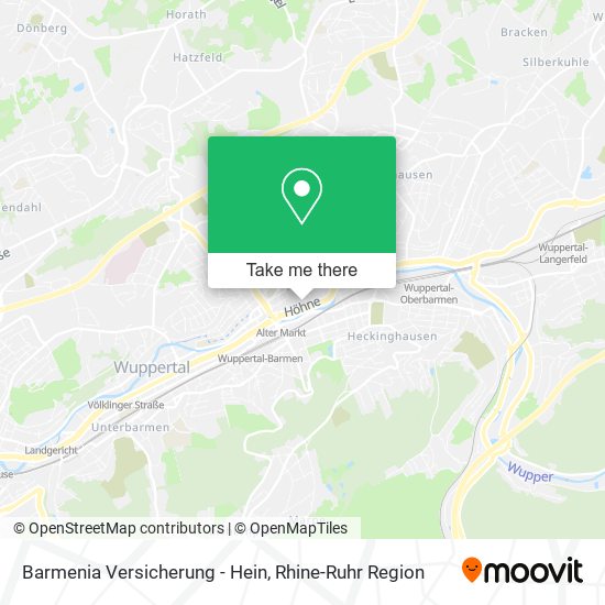 Barmenia Versicherung - Hein map