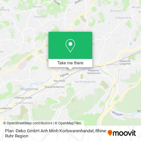 Plan -Deko GmbH Anh Minh Korbwarenhandel map