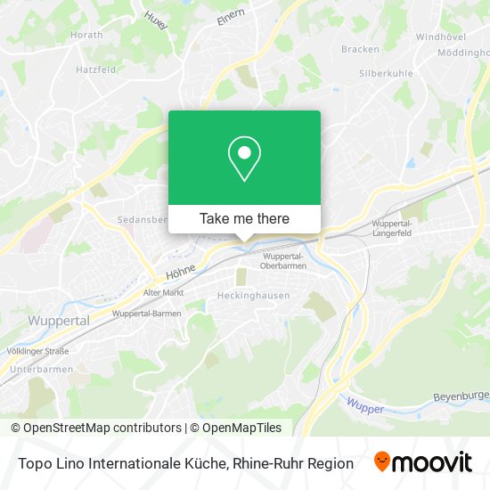 Topo Lino Internationale Küche map