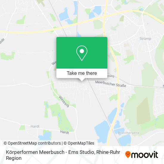 Körperformen Meerbusch - Ems Studio map