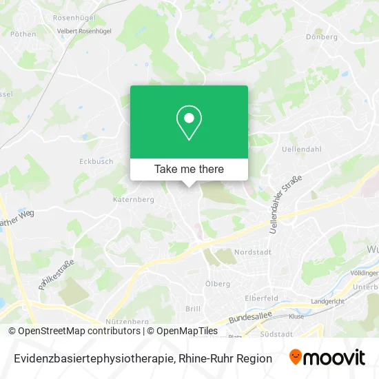 Карта Evidenzbasiertephysiotherapie