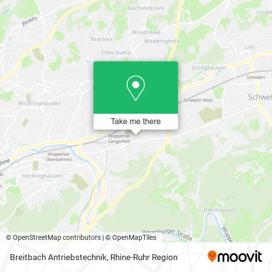 Карта Breitbach Antriebstechnik