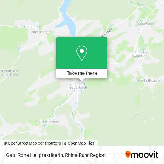 Карта Gabi Rohe Heilpraktikerin
