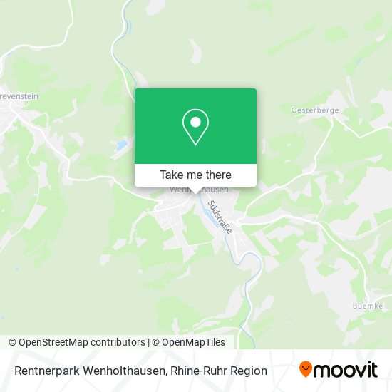 Rentnerpark Wenholthausen map