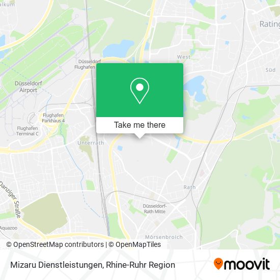 Mizaru Dienstleistungen map