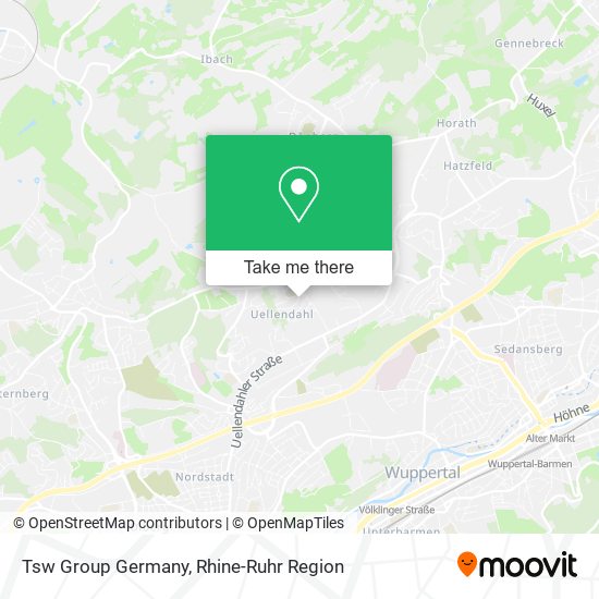 Tsw Group Germany map