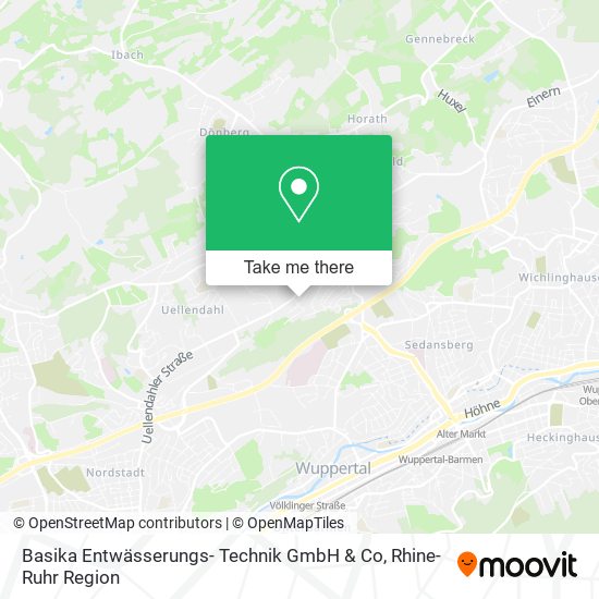 Basika Entwässerungs- Technik GmbH & Co map