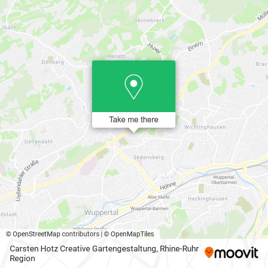 Carsten Hotz Creative Gartengestaltung map