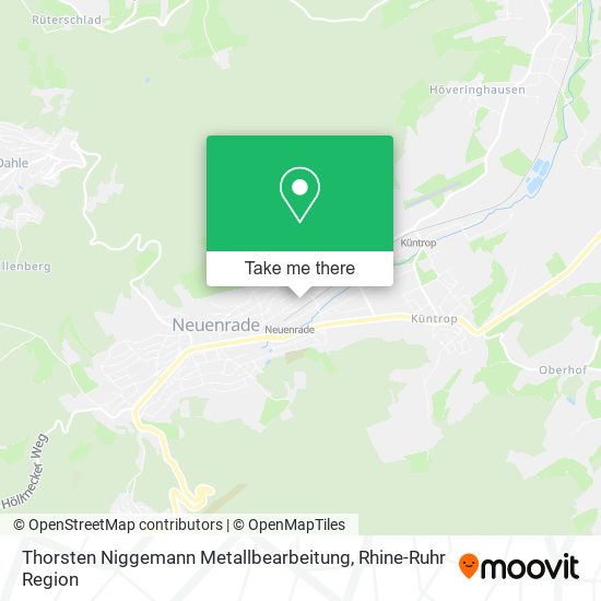 Thorsten Niggemann Metallbearbeitung map