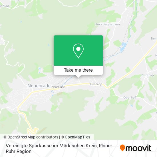 Vereinigte Sparkasse im Märkischen Kreis map