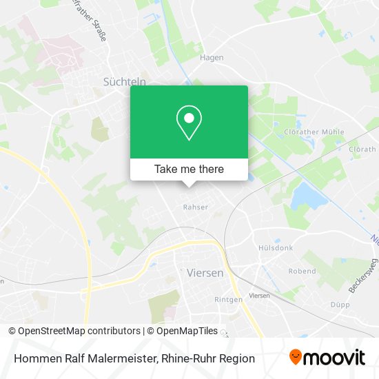 Hommen Ralf Malermeister map