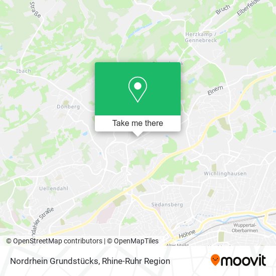 Nordrhein Grundstücks map