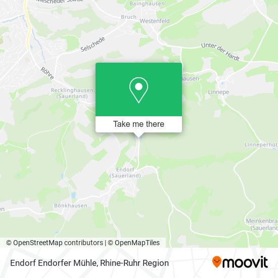 Endorf Endorfer Mühle map