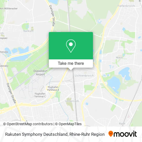 Rakuten Symphony Deutschland map