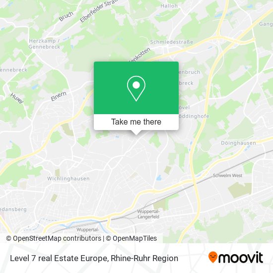 Level 7 real Estate Europe map
