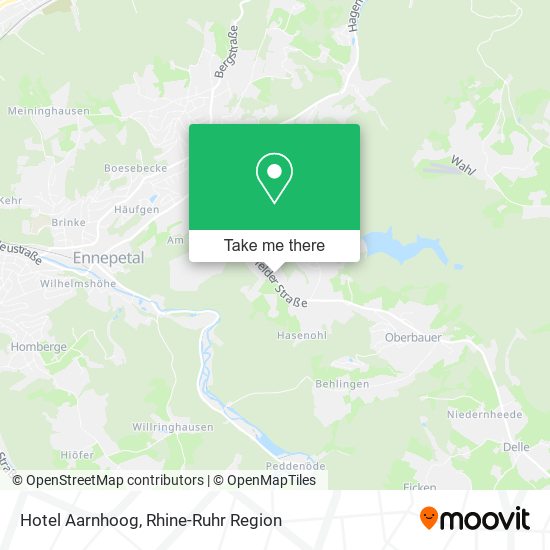 Hotel Aarnhoog map