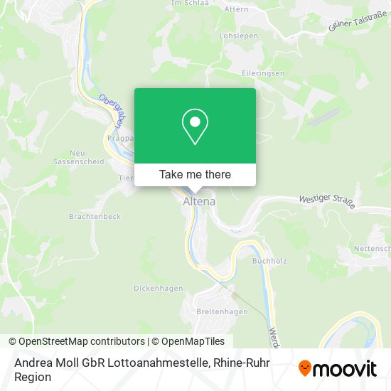 Andrea Moll GbR Lottoanahmestelle map