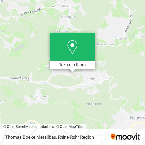 Карта Thomas Boeke Metallbau