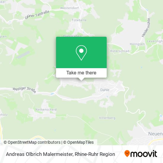 Andreas Olbrich Malermeister map