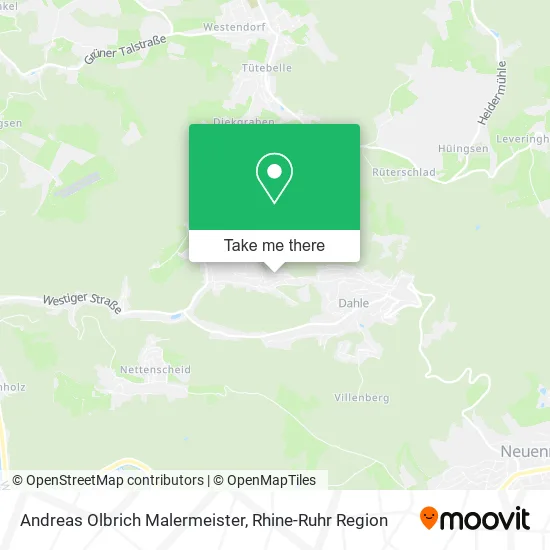 Карта Andreas Olbrich Malermeister