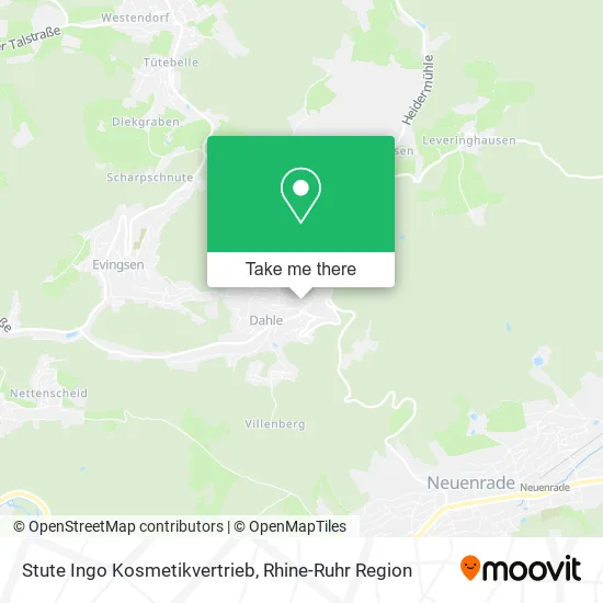 Карта Stute Ingo Kosmetikvertrieb