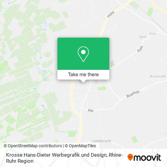 Карта Krosse Hans-Dieter Werbegrafik und Design