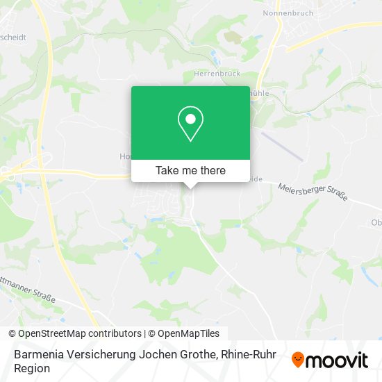 Barmenia Versicherung Jochen Grothe map