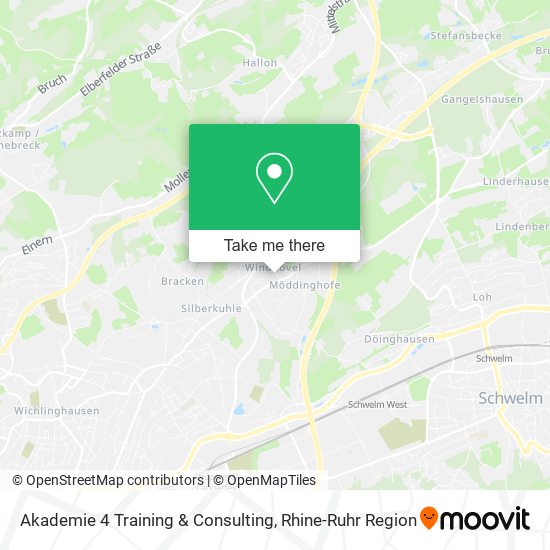 Akademie 4 Training & Consulting map