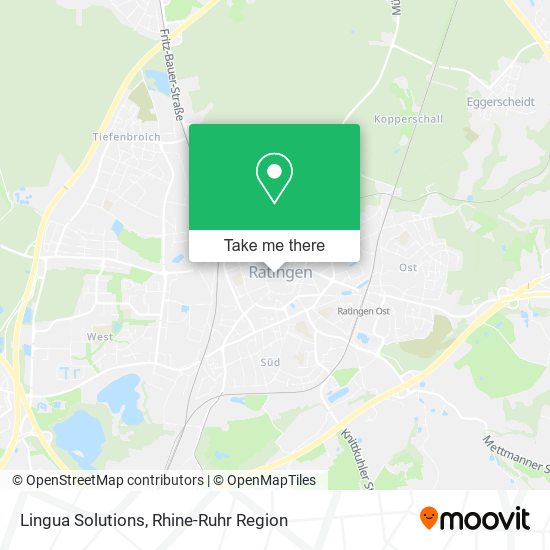 Lingua Solutions map